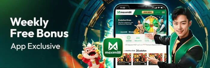 Maxim88 App Reward – Earn Extra by Depositing through the App!